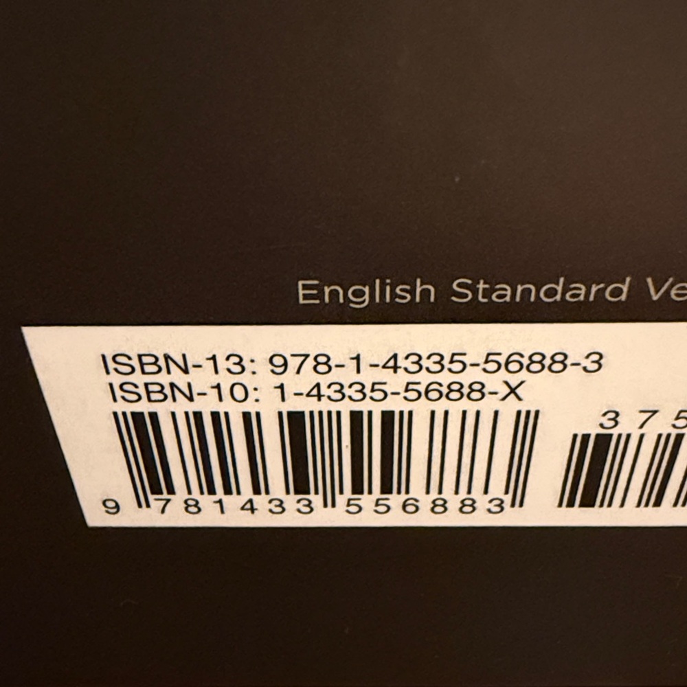 Crossway ESV Heirloom Study Bible in black goatskin - Picture 11 of 11